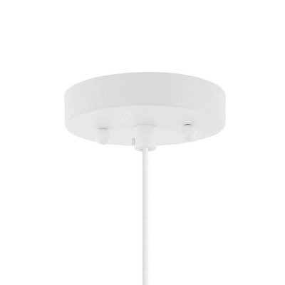 17.5" 1-Light Leo Farmhouse Coastal Rattan LED Pendant Brown - JONATHAN Y 5 17.5" 1-Light Leo Farmhouse Coastal Rattan LED Pendant Brown - JONATHAN Y - Image 5