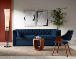 Possini Euro Design Flute Modern Torchiere Floor Lamp 64" Tall Satin Black Brushed Nickel White Linen Shade For Living Room Bedroom Office House Home -Adesso Sales Store GUEST fdeba63a 6cda 4141 be9d 986f533c7eb2